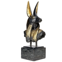 Statue en résine du dieu égyptien ancien Horus, artisanat en résine
