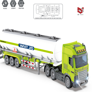 CAMIÓN DE METAL DE ESTILO EUROPEO INERCIAL CON SONIDO Y LUZ, <span class=keywords><strong>ESCALA</strong></span> <span class=keywords><strong>1</strong></span>:50, FUNCIONA CON BATERÍA PARA NIÑOS - Product Image 3