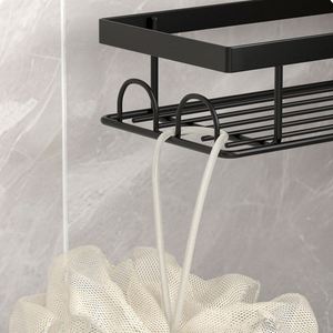 4-Tier Bathroom Adjustable <b>Shower</b> Shelf Rustproof Bathtub Storage Rack Tension Pole <b>Shower</b> <b>Corner</b> Caddy Organizer with 4 Baskets - Product Image 5