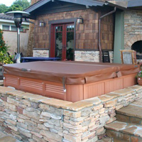 Factory Direct Sales Outdoor Wasserdicht Langlebig Custom Spa Cover Wannen abdeckung Kunststoff Whirlpool Abdeckung