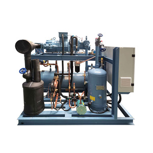 Compresseur à vis Snowman Refco 70HP SW3L7000 R-404A pour la surgélation rapide des fruits de mer et de la viande congelée, stockage frigorifique - Product Image 2
