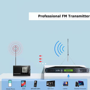 RS RADIO 87,5-108MHz 50 vatios transmisor <span class=keywords><strong>FM</strong></span> 50W Equipo de transmisión Estación de radio - Product Image 6