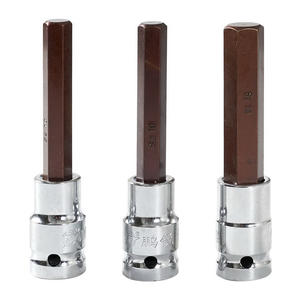 مجموعة مفاتيح ألن سداسية طويلة بطول 12.5 بوصة من نوع OEM مع مقبس سداسي عميق من الكروم - Product Image 1