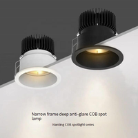 Inclinaison réglable personnalisée, anti-éblouissement profond non encastré, spot LED réglable, projecteur LED Downlight, 10W