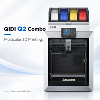 Printer 3D FDM QIDI Q2 Combo Multicolor dengan Desain Terbungkus QIDI Box untuk Prototipe dan Proyek Kreatif