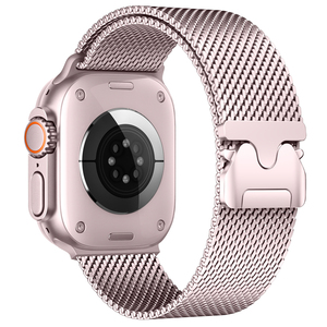 <span class=keywords><strong>Correa</strong></span> Magnética de Acero Inoxidable Estilo Paracaídas para iWatch <span class=keywords><strong>Apple</strong></span> Series 9 8 10 11 SE7564 46mm, Popular en Venta al Por Mayor - Product Image 6