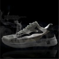 Chaussures de sport de luxe pour hommes, modèle OEM, basses, en maille respirante, anti-choc, antidérapantes, légères, à lacets, avec embout en PVC.
