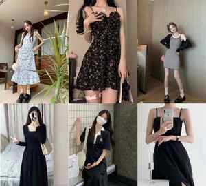 Vestidos Largos de Primavera 2026 para Mujer, Casuales, de Manga Larga, con Estampado Floral, Cuello Redondo, para Playa o Fiesta - Product Image 3