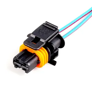 TE AMP SUPER SEAL kabel stecker elektrische injektor 2 pin 3 pole auto draht anschlüsse