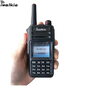 Network Radio Talky 4g Lte Linux GPS Walkie Talkie Poc Ptt Phone HJ3698L Range Iwalkie China 100 Km Black Gift Box Security CE