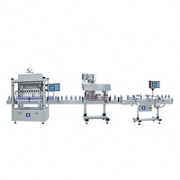 Machine de remplissage automatique de liquides/huiles de haute précision avec PLC pour ligne de production de boissons et de produits chimiques
