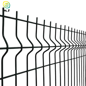 Installation simple <span class=keywords><strong>de</strong></span> clôture extérieure, clôture en maille galvanisée PVC 3D incurvée, clôture <span class=keywords><strong>de</strong></span> <span class=keywords><strong>jardin</strong></span> à plaques <span class=keywords><strong>de</strong></span> 4mm pour <span class=keywords><strong>la</strong></span> <span class=keywords><strong>France</strong></span> - Product Image 1