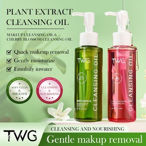 TWG RTS Kirschblüten-Gesichtsreinigungsöl Pflegendes Haut-Make-up-Entferneröl Kamelie und Weißer Lotus Make-up-Reinigungsöl - Product Image 2