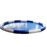 Grande piscine gonflable en PVC pour chiens, utilisable en intérieur et en extérieur, pour chiots et enfants