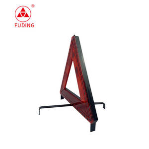 Triángulo de advertencia de avería de emergencia de <span class=keywords><strong>coche</strong></span> portátil para <span class=keywords><strong>coche</strong></span> con batería AA - Product Image 6