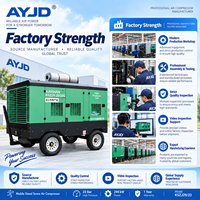 Compresseur d'air mobile diesel à vis refroidi par eau Drillsite Ready KS KSZJ29/23 294KW 23 Bar pour projets de forage de puits profonds