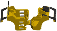 KATOCASE Compacteur vibrant à moteur Kubota pour remblais de terrains de petite taille et asphalte, haute efficacité