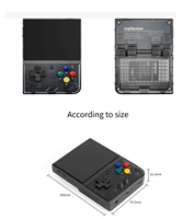 Console de jeu rétro portable Stock Miyoo Mini+ Wi-Fi, prend en charge les jeux courants, écran IPS haute résolution de 3,5 pouces, 3000 mAh