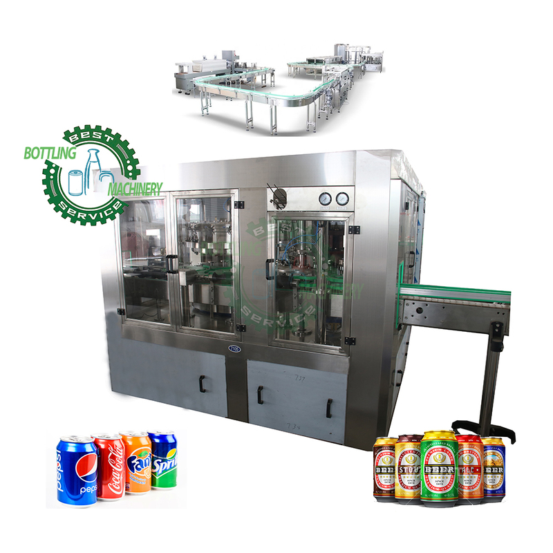 2 Cavity 600BPH Carbonated Drink Soda