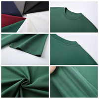 Camisetas de Trabajo Personalizadas con Cuello Redondo y Manga Corta, Logotipo Impreso, Algodón Peinado, Servicio de Personalización, Camisetas Extra Grandes con Tu Diseño