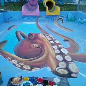 <span class=keywords><strong>Peinture</strong></span> imperméable de plancher de parc aquatique de polyurée de contenu solide élevé de la Chine - Product Image 3