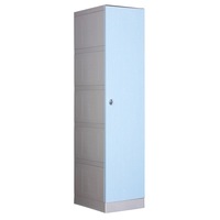 Casier de rangement moderne en plastique ABS pour piscine, salle de sport, dortoir avec serrure électronique à combinaison de clés-Armoire