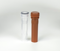 Microtubes médicaux AMNGENT en PP avec bouchon à vis, étanches, cryogéniques, sécurisés, 0,5 ml / 1 ml / 2 ml, tubes de classe VI USP
