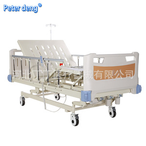 Lit médical électrique Peter Deng à trois fonctions avec commande manuelle et électrique pour personnes âgées et patients paralysés - Product Image 3