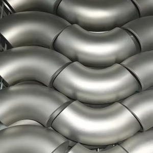 Codo de tubería soldado de acero inoxidable 304/316 de 90 grados al por mayor, curva de tubo rentable para fontanería industrial general - Product Image 1