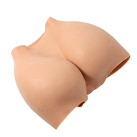 Levantador de glúteos de silicona de talla grande, pantalones de vagina falsa, Artificial potenciador de cuerpo, mallas de aumento de glúteos para hombre, mallas para mujer