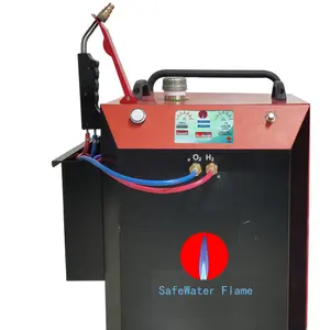 PEM Electrolysis Oxygen Hydrogen Welder Organic Glass Acrylic Polishing Flame Machine Postmixed Torch NO FBa