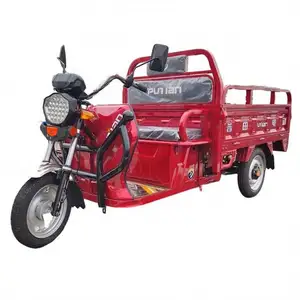 Reliable China 80Km Electromobile Tricycles 3 Wheel Electric Cargo Tuk With New Design