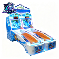 Nouvelle Machine de Bowling d'Arcade à Monnayeur pour Enfants 2026, Jeu de Bowling LED 2 Joueurs avec Récompenses pour Centres Commerciaux et Parcs d'Attractions