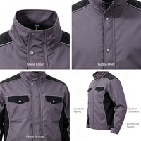 Uniformes de Trabajo Resistentes al Desgarro de Alta Calidad al por Mayor, Ropa de Trabajo Industrial Resistente al Desgaste para Primavera y Otoño, para Trabajadores de Logística