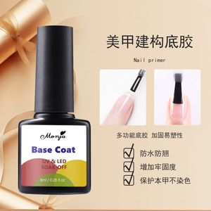 Vernis à ongles gel coloré de 8ml, couche de finition sans essuyage et couche de <span class=keywords><strong>base</strong></span> Matt <span class=keywords><strong>Top</strong></span> Nail Art vernis <span class=keywords><strong>semi</strong></span>-permanent à tremper Nude Pink UV Gel - Product Image 5