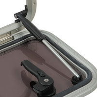 Hublot carré pour bateau, trappe de pont marine avec vérin à gaz, étanche, accessoire pour yacht et camping-car