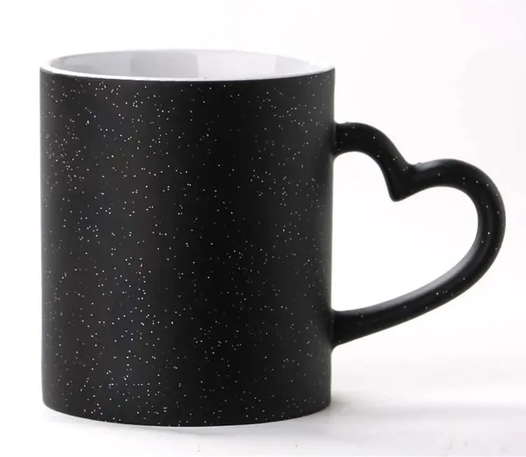 Custom Printed Coffee Mug 11 Oz Blank Customizable Sublimation Heat Changing Sensitive Magic Mugs