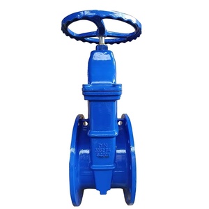 Válvula de Compuerta Manual de Hierro Fundido ANSI DIN con Vástago Fijo y Asiento Resiliente/Metálico - Product Image 1