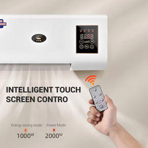 Ventilador Calefactor de Aire PTC de 1800W, Calentador de Espacio de Doble Uso Montado en Pared, Control de Temperatura, Control Remoto, Clase de Eficiencia Energética - Product Image 2