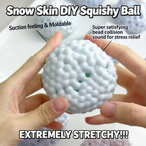 Balle craquante DIY en TPR faite à la main, la plus populaire, pour exercices manuels, jouets, cadeaux et faveurs de fête pour enfants - Product Image 1