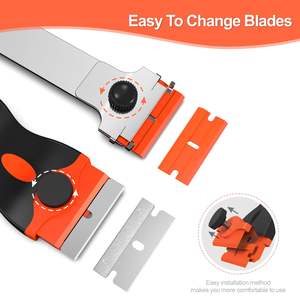 เครื่องมือขูดสีพื้นโลหะอุตสาหกรรมสำหรับงานขายส่ง โรงงาน OEM ผลิตภัณฑ์สำหรับงานหนัก ขจัดสารเคลือบผิว ทำความสะอาดพื้นผิว - Product Image 3