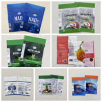 Étiquette rétractable pour bouteilles, plastique imperméable PVC PET, conception d'étiquette rétractable personnalisée, boîtes, bocaux, film rétractable d'emballage