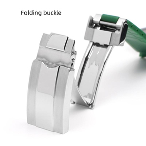 Correa de Reloj de TPU con Extremos Curvos y Cierre Desplegable para Rolex <span class=keywords><strong>Submariner</strong></span> 21mm, Correa de Silicona para Hombre y Mujer - Product Image 5