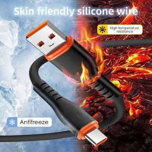 100cm TPE Micro Usb Charging <b>Cable</b> Fast Charging Usb Type c V8 Liquid Data <b>Cable</b> - Product Image 3