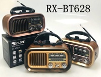 Radio portable rétro multibandes AM/FM/SW |   Lampe torche LED d'éclairage d'urgence |   Radio NNS avec prise en charge USB/SD et batterie rechargeable