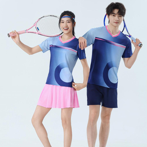 Ropa de running personalizada para adultos, absorbente de sudor, transpirable, de secado rápido, para tenis de mesa, bádminton, voleibol, camiseta. - Product Image 2