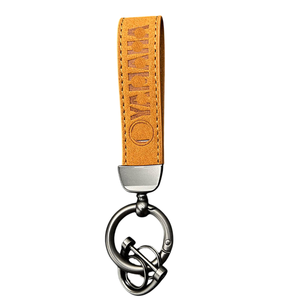 Porte-clés de voiture en daim de haute qualité porte-clés de moto Logo Laser en cuir pour hommes et femmes pour Yamaha - Product Image 6