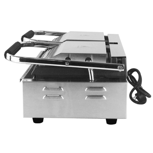 Máy Làm Bánh Sandwich Nướng Thương Mại 2 Lát Bằng Thép Không Gỉ Tấm Nóng Với Thiết Bị Nấu Ăn Ce - Product Image 6