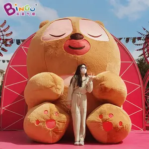 Chất lượng tốt lớn Inflatable sang trọng gấu Đồ chơi quảng cáo Inflatable mềm động vật cho trang trí ngoài trời