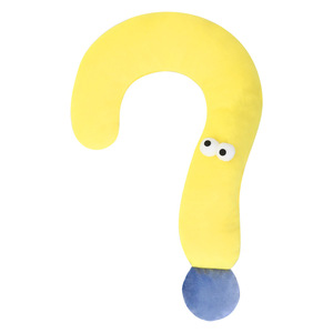 Dog <b>Pillow</b> <b>U</b> <b>Shape</b> Question Mark Design Small 30x48cm Large 40x60cm Cloth Pet Cushion For Dog Summer Use - Product Image 1